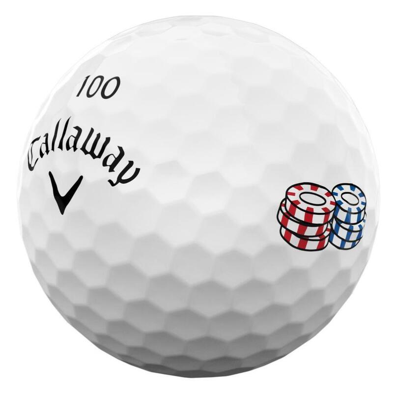 Boite de 12 Balles de Golf Callaway Supersoft Blanche Casino