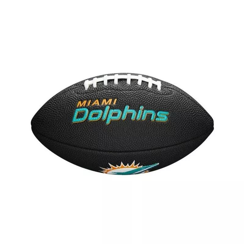 Mini ballon de Football Américain Wilson Soft touch NFL team logo Miami Dolphins 2/2