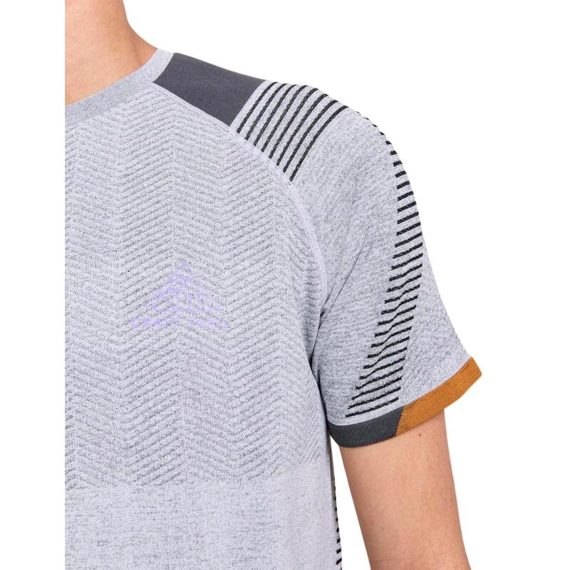 T-Shirt de Running Craft Pro Trail Fuseknit Manches Courtes Homme
