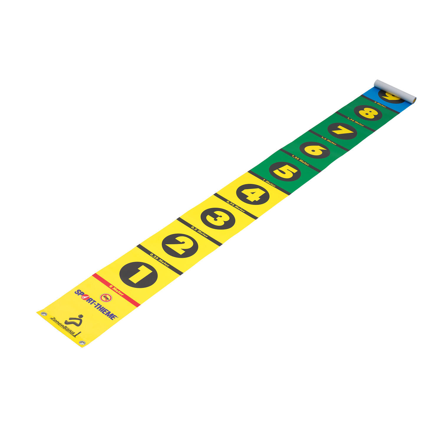 Zonenband Weitsprung mit Beutel Leichtathletik Unisex 2/5