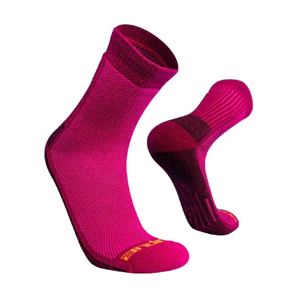 Meias térmicas de caminhada Merino e Alpaca para homem e mulher