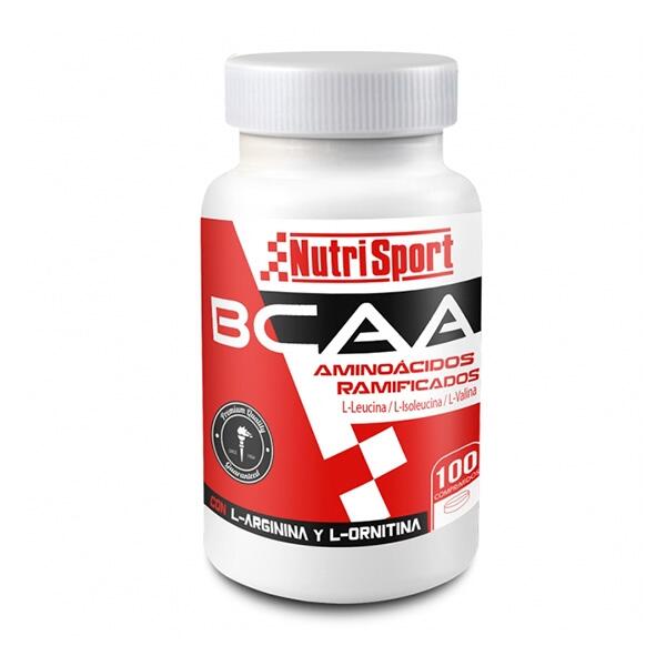 Nutrisport - Aminoácidos ramificados x 100 comprimidos - Mejora la recuperación 2/3