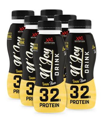N'joy protein drink - 32g proteïne, kant en klare eiwitshake - vanille - 6 pack
