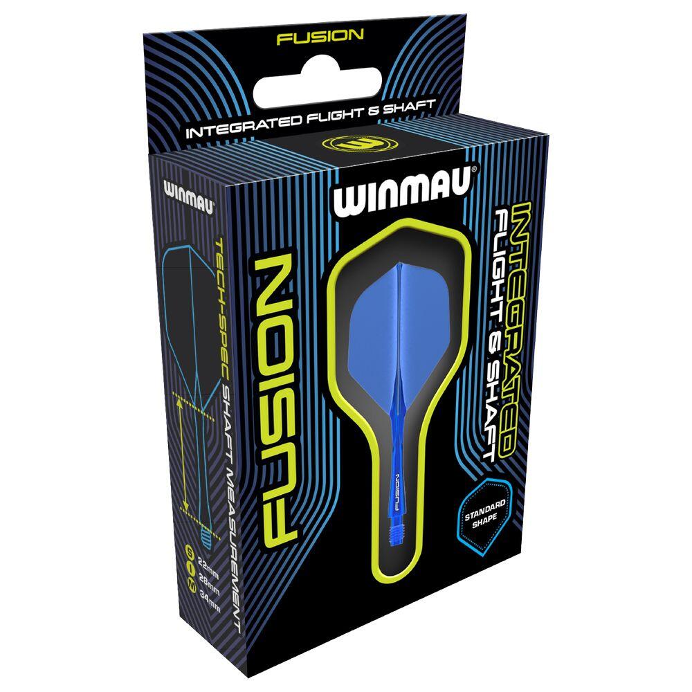 Integrované letky a násadky Winmau Fusion No2, dlouhé násadky 3/7