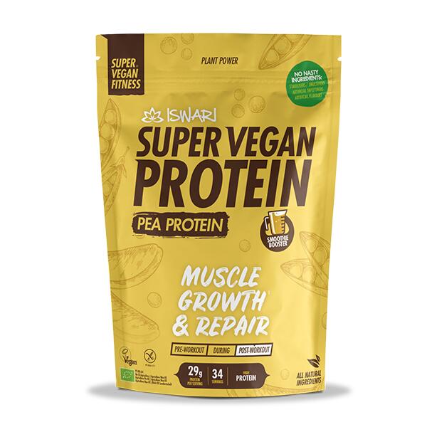 Super Vegan Protein de Ervilha 1kg Exclusivo Online      35,99€  Preço por quantidade 35,99€kg SUPER VEGAN FITNESS Super Vegan Protein de Ervilha 1kgVendido e expedido por: Iswari    