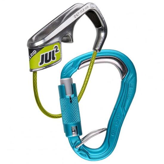 Dispositivo di assicurazione EDELRID Jul 2 Belay Kit Bulletproof Triple
