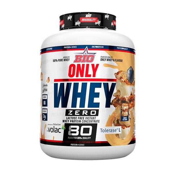 BIG BIG - Only Whey - Whey Protein x 2 Kg - Baixo teor de açúcares - Whey Protein