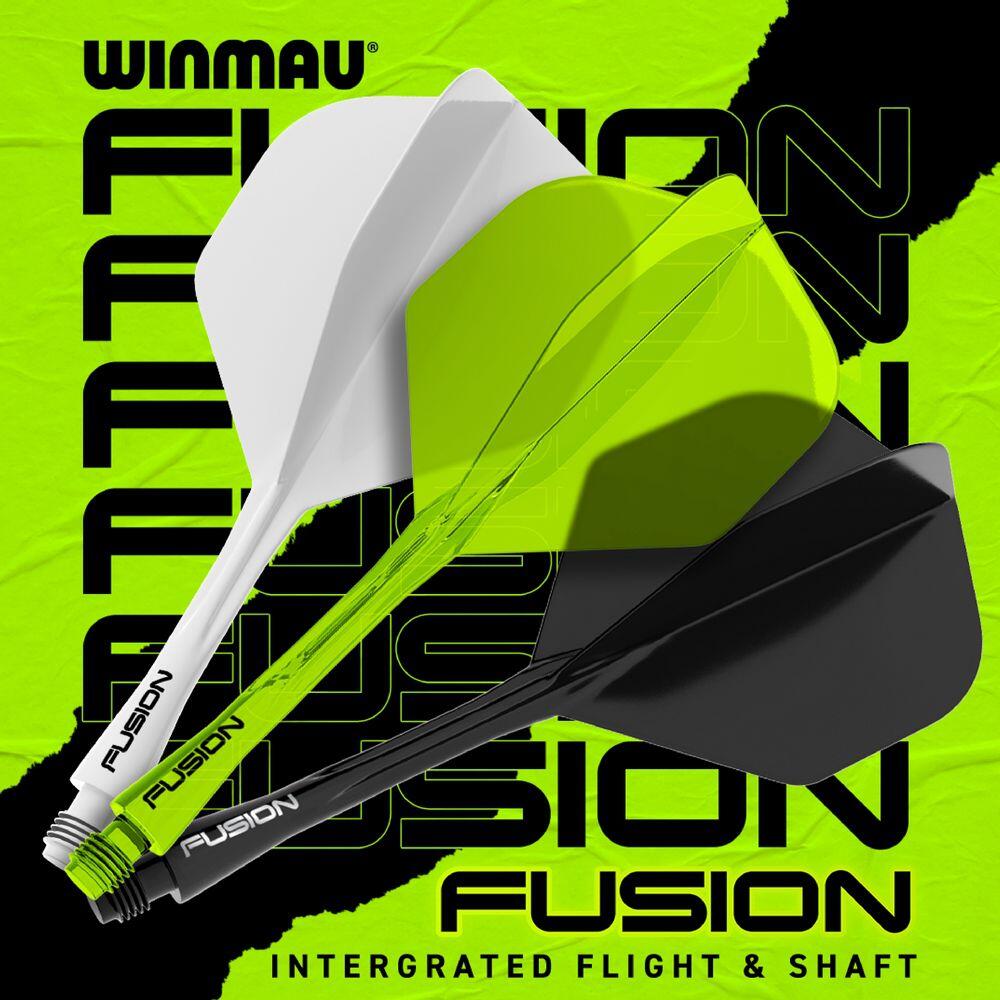 Winmau Fusion Flight-Schaftsystem short gelb 4/7