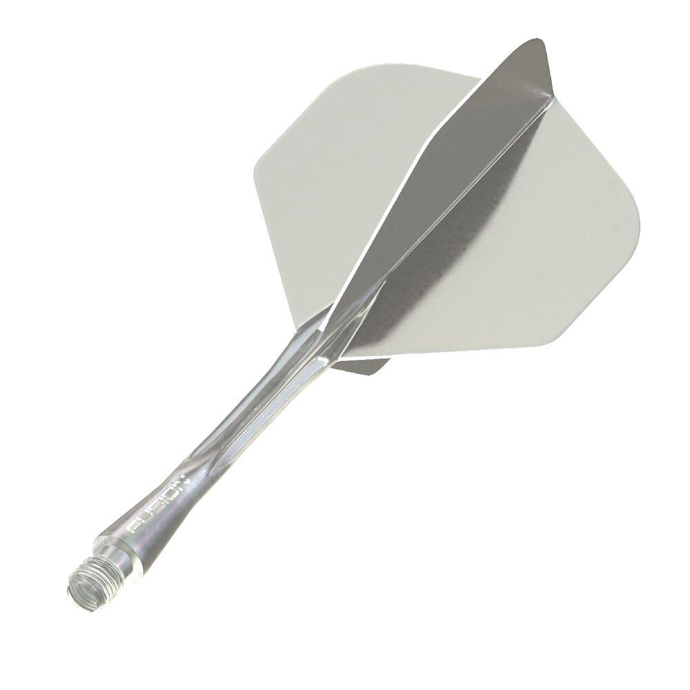 Fluturasi si tije Winmau Fusion, gri transparent