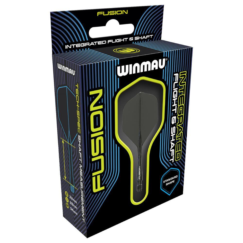 Integrované letky a násadky Winmau Fusion No2, střední násadky 3/7