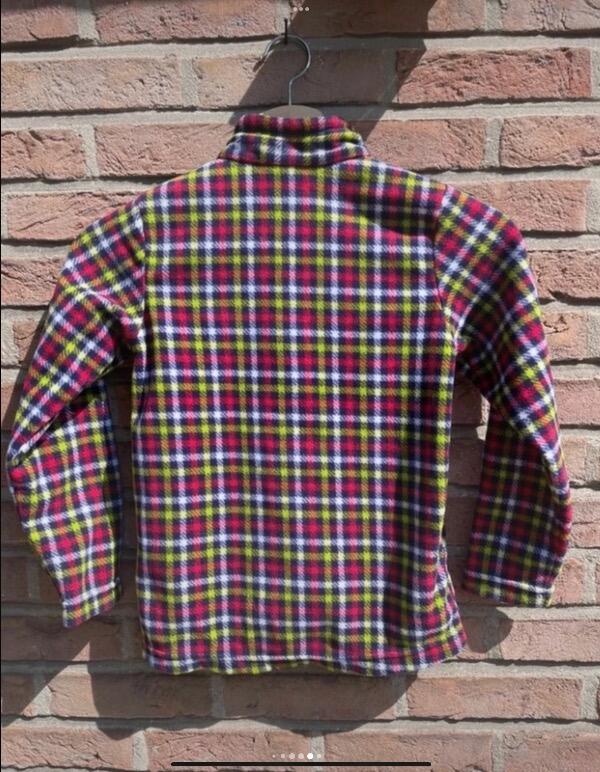 Tussen Particulieren - Quechua - Meerkleurige fleece trui - Maat 128 / 8 4/5