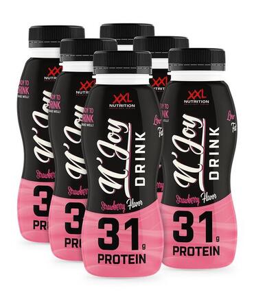 N'Joy Protein Drink -32g Proteïne, Kant en Klare Eiwitshake -Iced Coffee -6 Pack