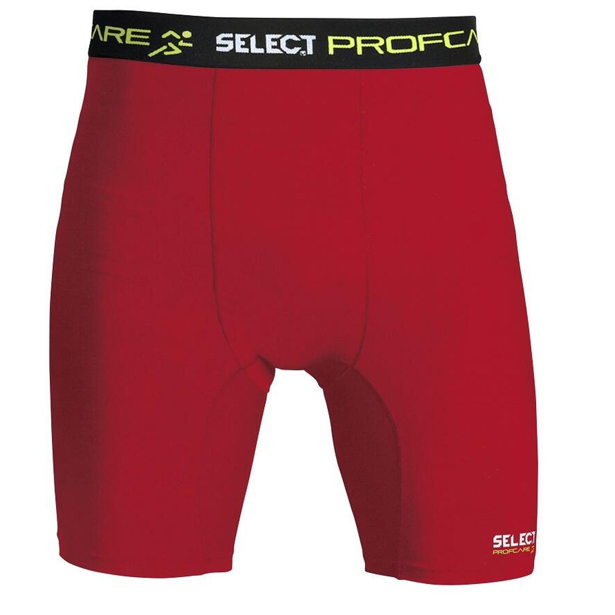 Spodenki uciskowe męskie Select Profcare 6402 czerwone