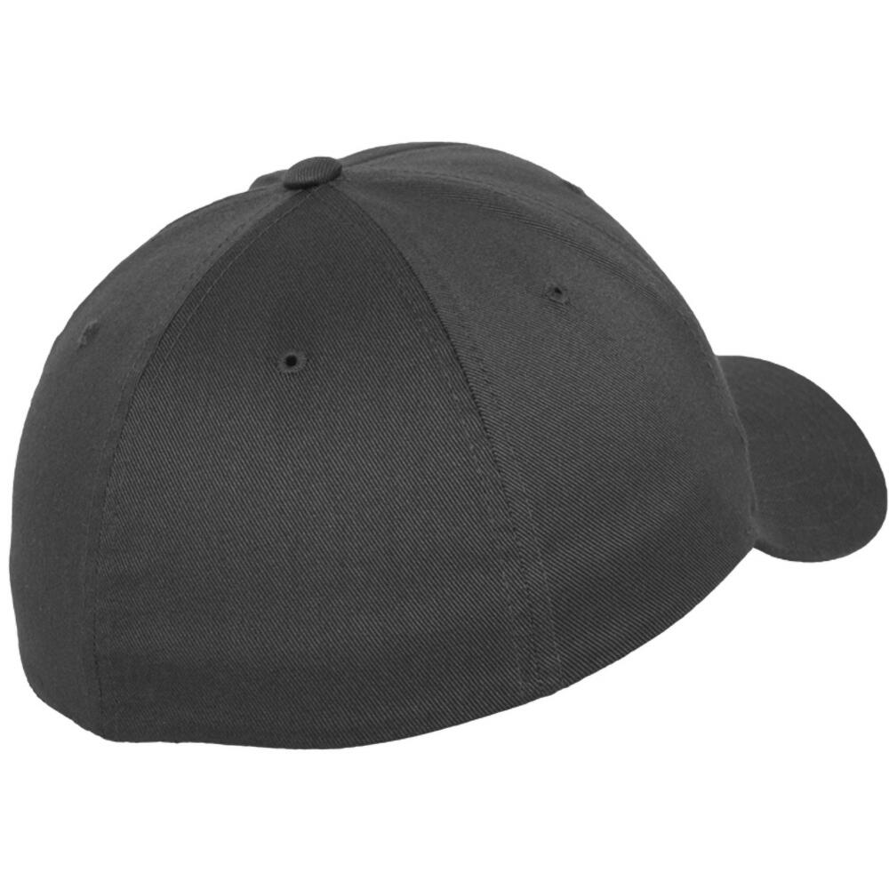 Unisex Baseballkappe Kinder Dunkelgrau 2/2