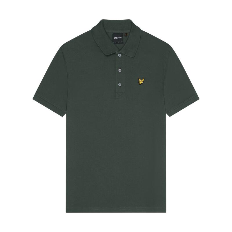 Poloshirt für Herren Tiefgrün