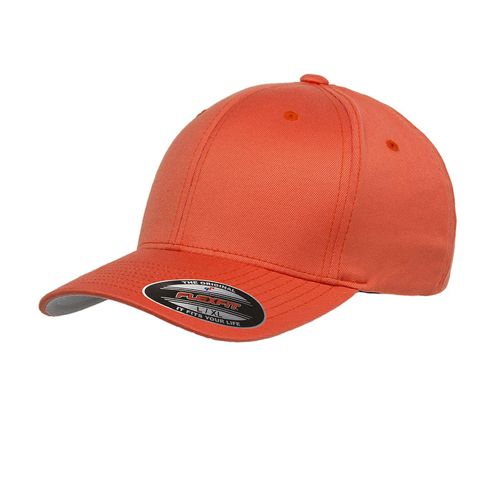 FLEXFIT Unisex Wooly Combed Cap (Spicy Orange)