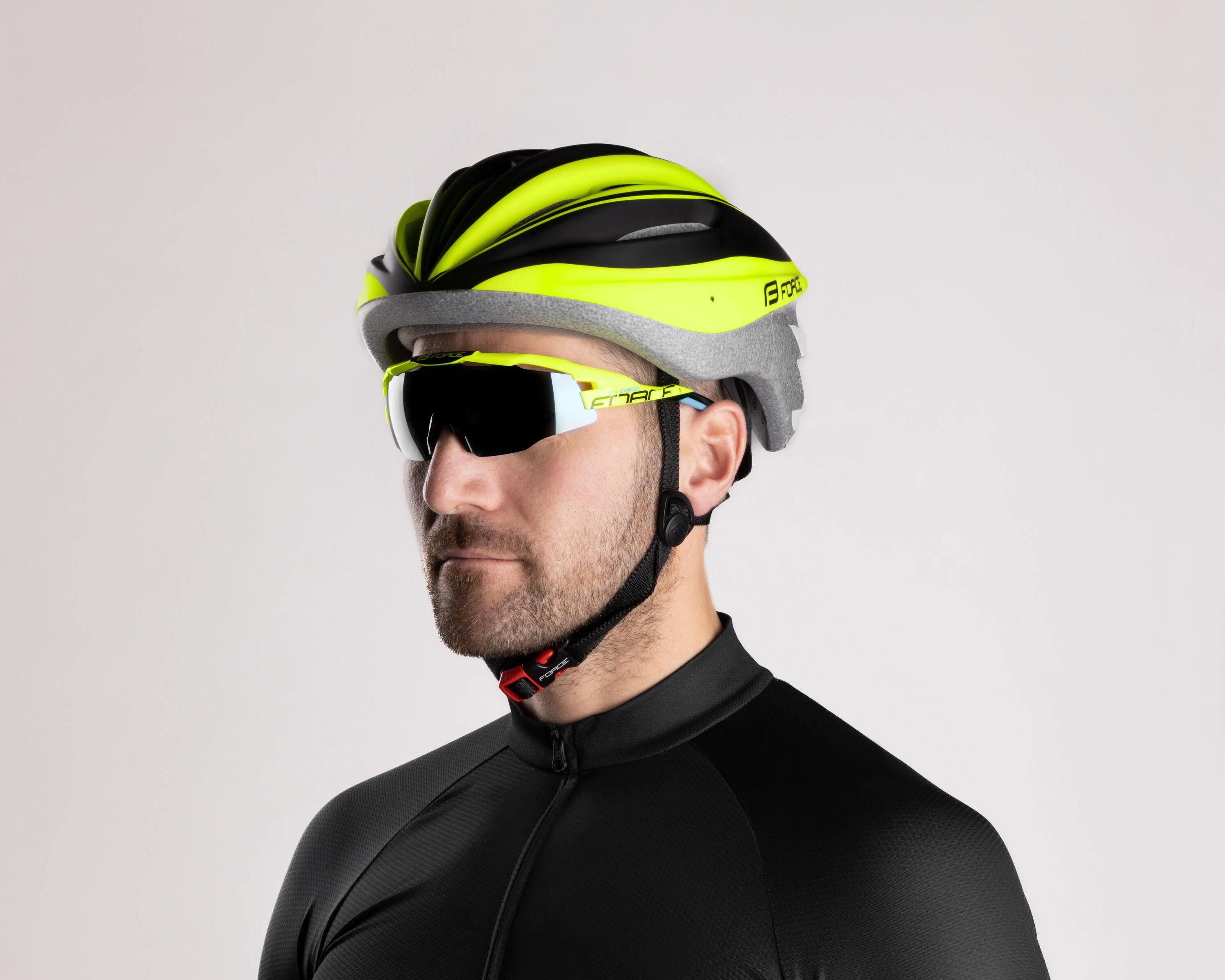 Ochelari Force Everest fluo lentila negru laser 6/7