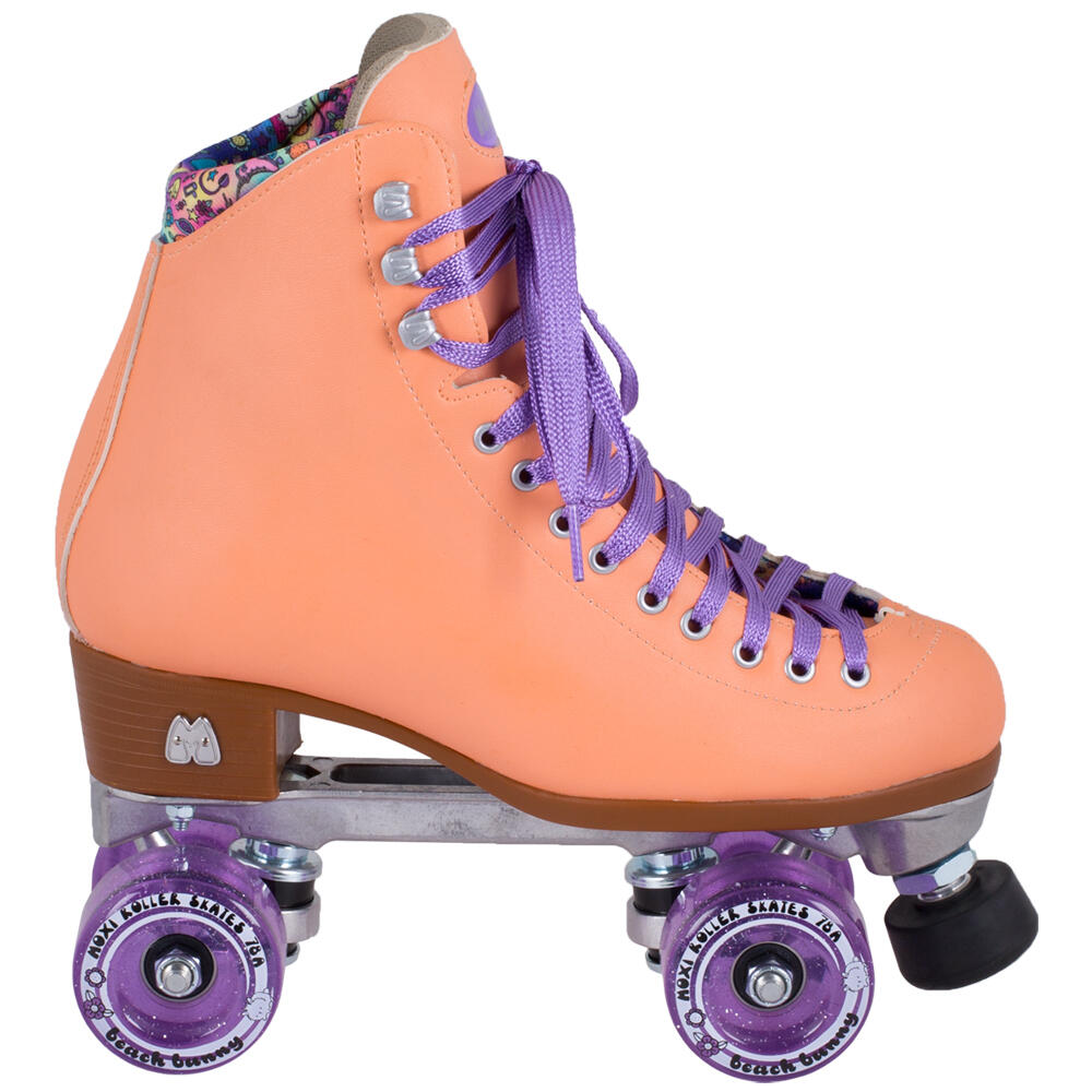 Beach Bunny Quad Roller Skates - Peach 5/7