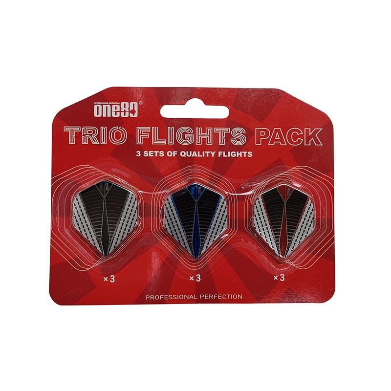 One80 Dart Trio Flights Pack Standard - Set No. 1 - Daze