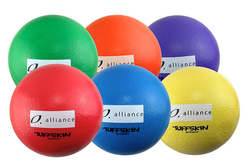 Tuff Skin Foam Ball 210mm - Set Of 6 Colours