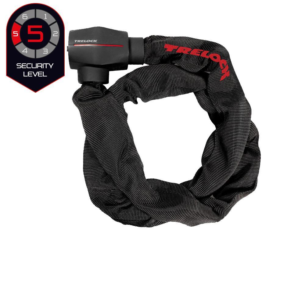 Trelock Kettenschloss BC 580 Länge 90cm, Ø9mm, schwarz, ohne Halter 2/3