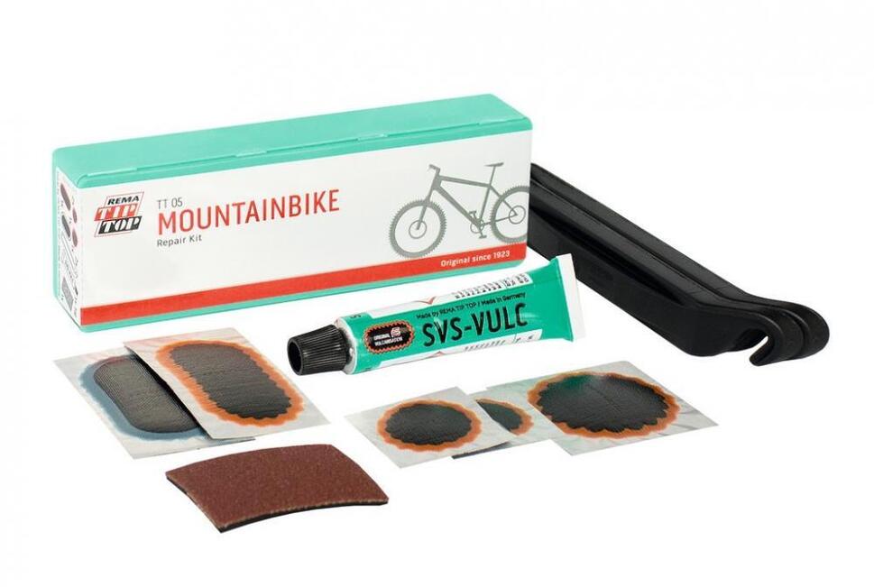 Zestaw do naprawy dętek MTB z narzędziami - pudełko Tip Top Tt05