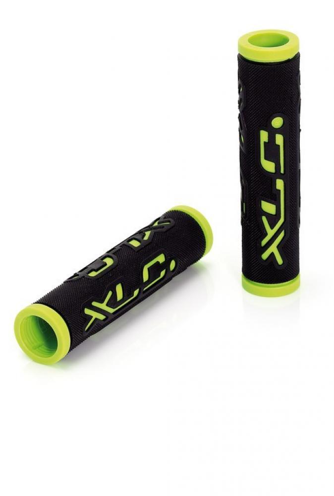 Poignée bicolore GR-G07 125 mm noir/vert par jeu 2/2