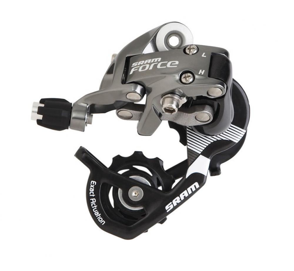 Deragliatore posteriore stradale Sram Force Short Cage Max 28T 10V 2/2