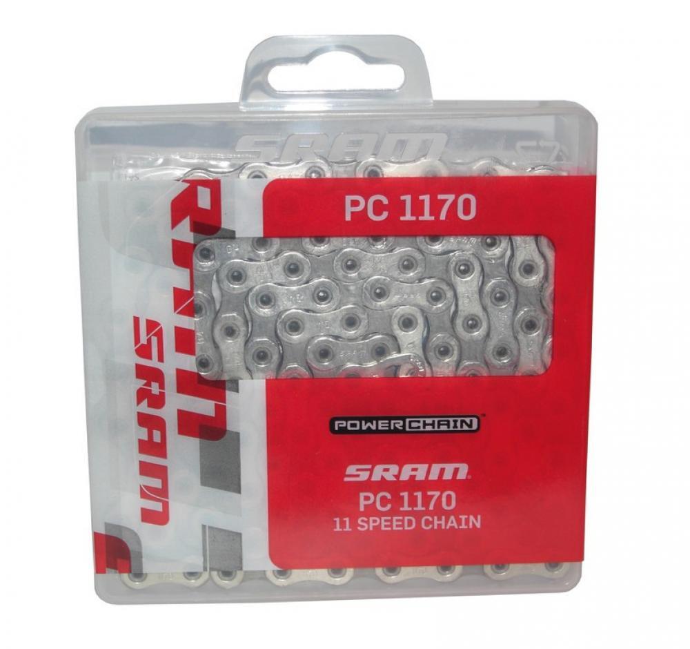 PC1170 HollowPin 11 Speed Chain Silver 120 Link with PowerLock 3/3