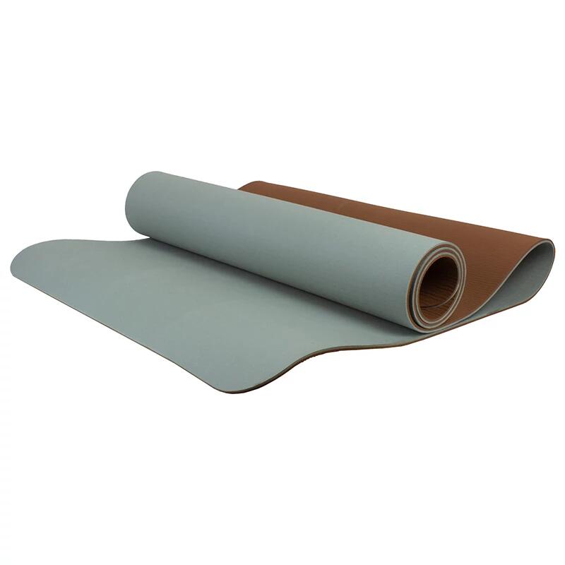 Materassino da yoga 173 x 61 x 0,6 cm TPE grigio 3/4