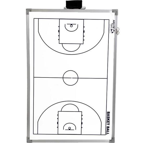 Aktivsport Taktische Magnettafel 60x90 für Basketball