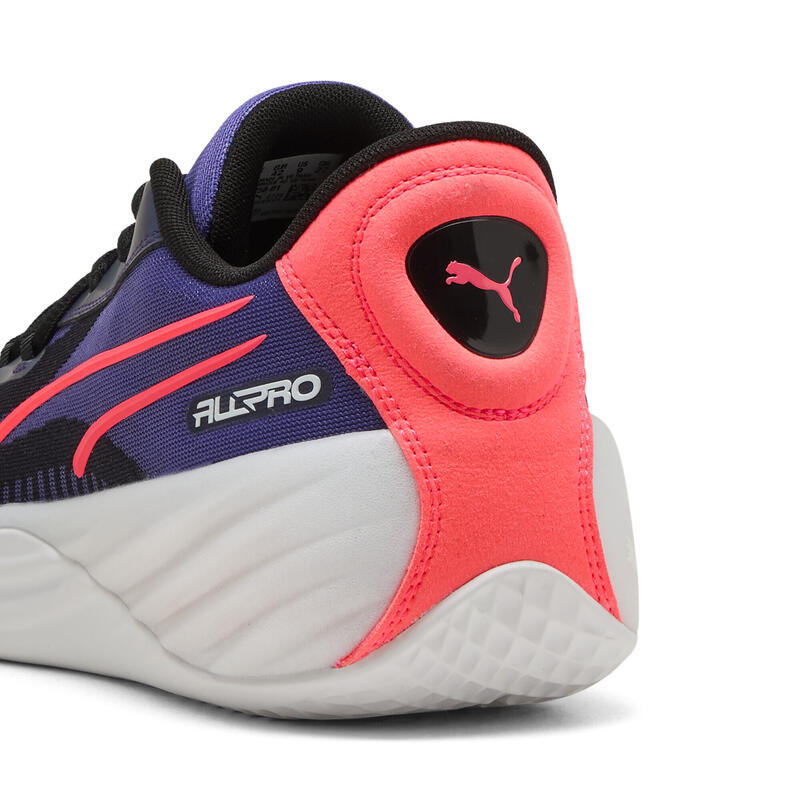 All-Pro NITRO™ basketbalschoenen PUMA Team Violet Black Pink Alert Purple