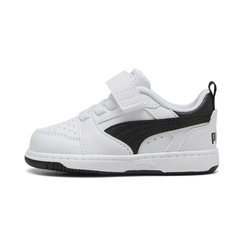 Adidași PUMA Rebound v6 Lo pentru copii mici PUMA White Black transparent