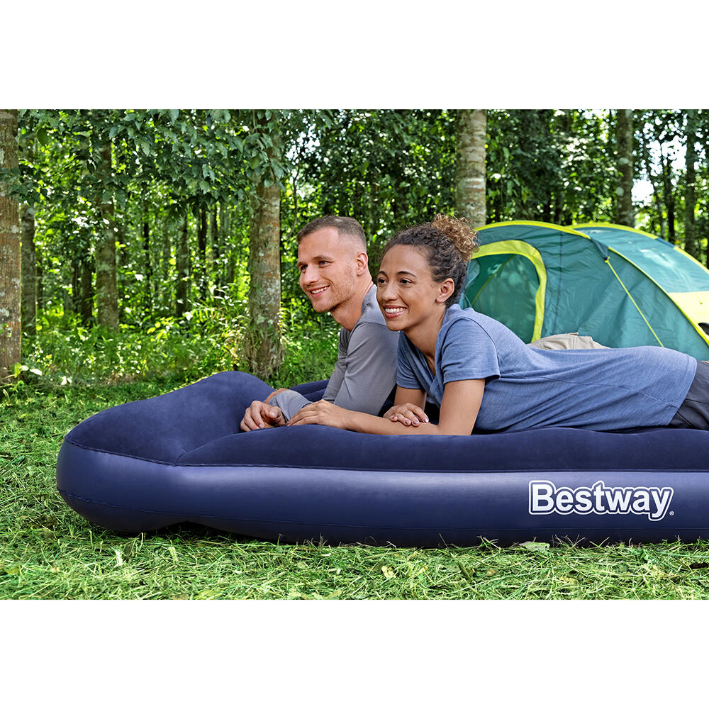 Colchón de Camping Hinchable Bestway Horizon Doble 203x152x28 cm Soporta hasta 3 6/7