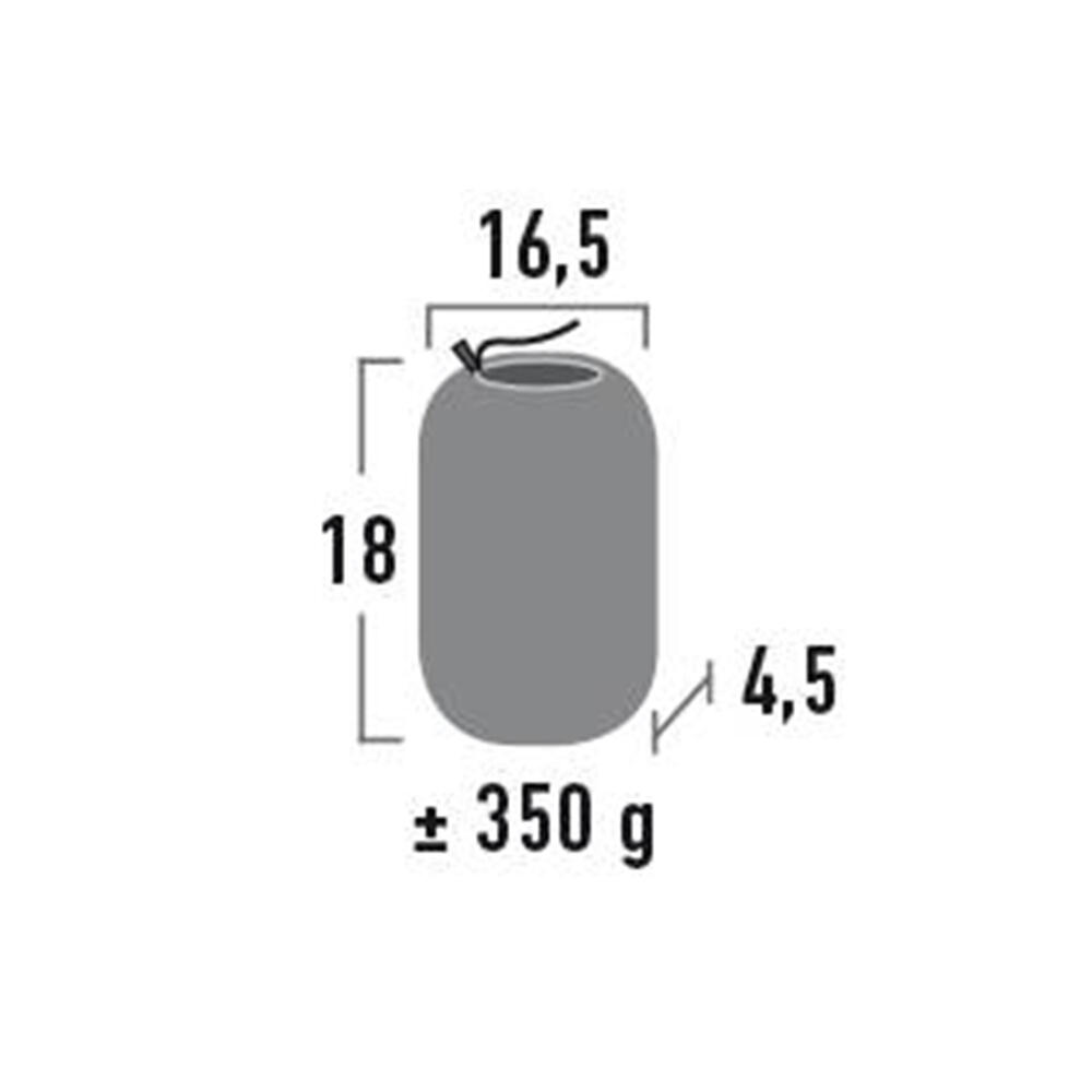 Amaca High Peak 220x140 cm in nylon leggero blu 4/4
