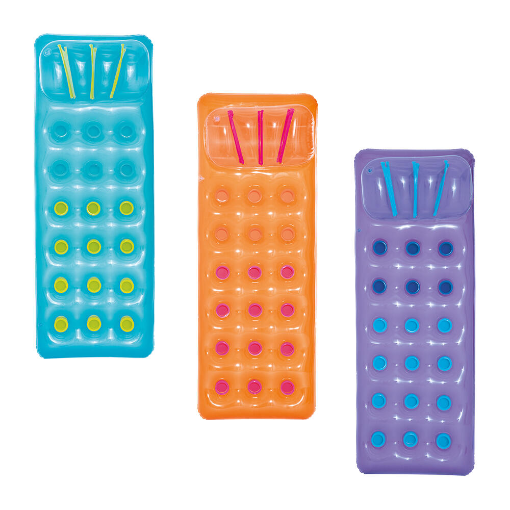 Bestway - Matelas Gonflable Bestway Extérieur - Matelas Gonflable Piscine - Bleu|multicolore - No Size - Decathlon