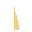 Baston PVC 25 mm - 35 cm - galben