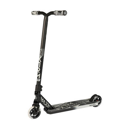 Trottinette Freestyle Stunt MGP Madd Gear Kick extreme noir - argent