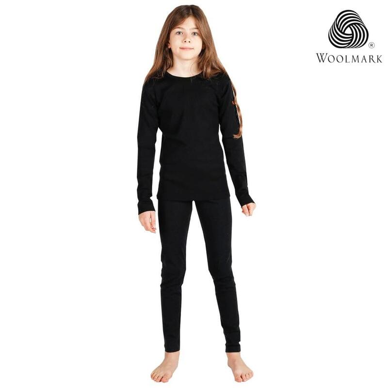 Komplet bielizny termoaktywnej dla dzieci Woolona 100% Merino Woolona
