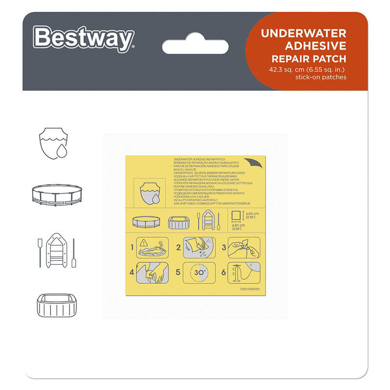 Bestway Záplaty samolepící PODVODNÍ