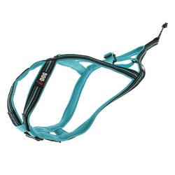 Harnais canicross, caniVTT réglable X-Back ONE Bleu