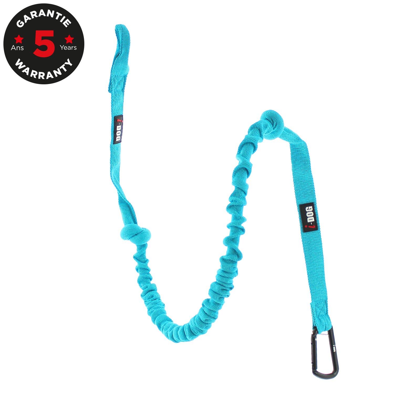 Lunga di trazione moschettone in alluminio I-DOG Canicross One 2/6
