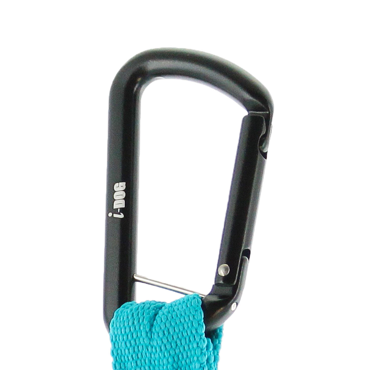 Lunga di trazione moschettone in alluminio I-DOG Canicross One 5/6