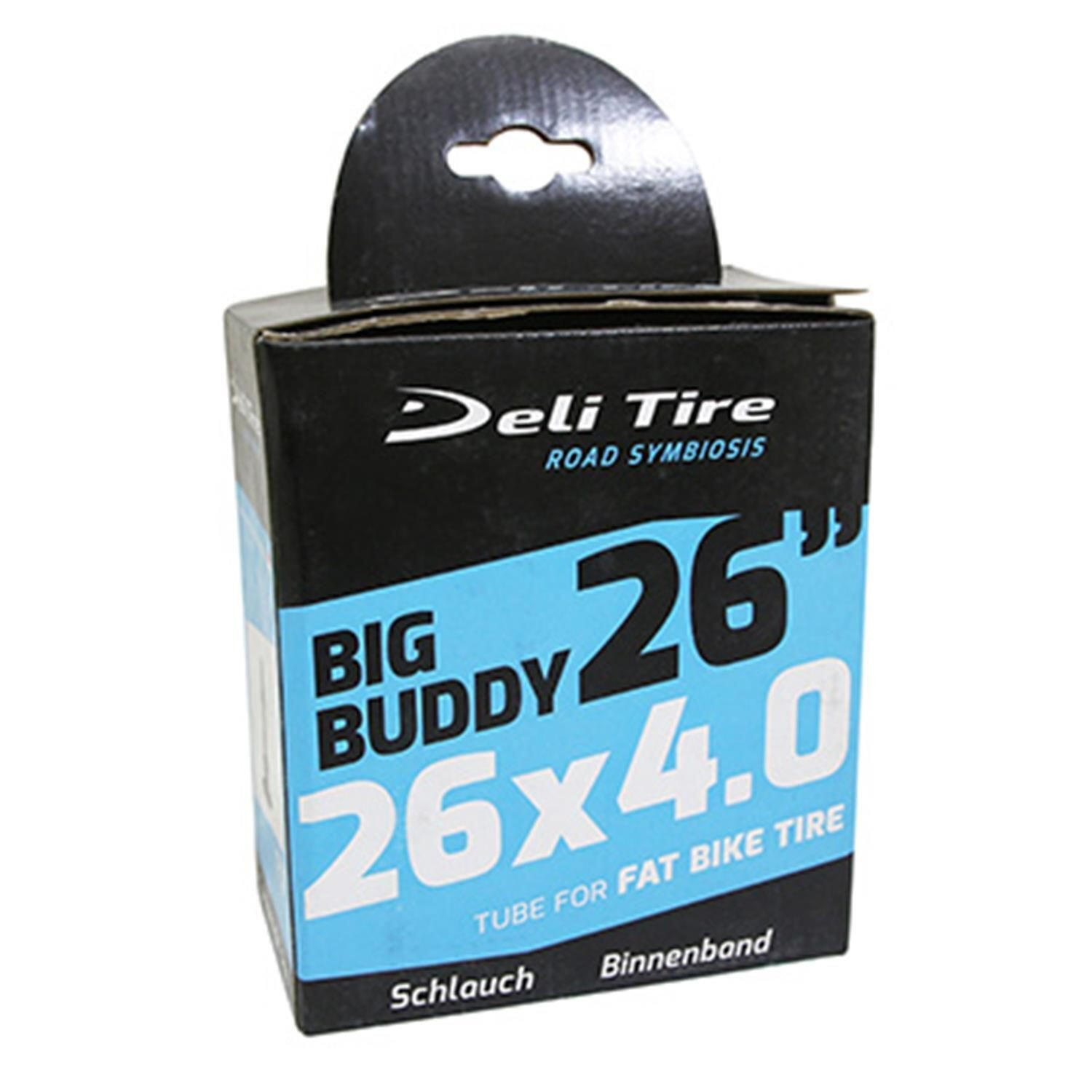 DELI TIRE Camera d'aria della valvola Presta Deli Fatbike 26 x 3.50-4.00