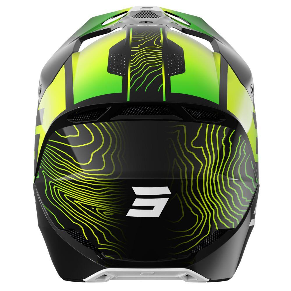 Casque Intégral Shot Furious - Apex Jaune Neon 2/3