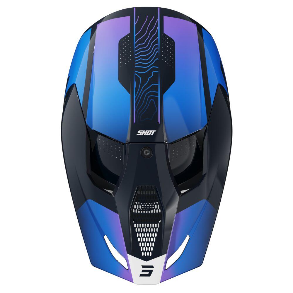 Capacete Shot Furious - Apex Blue Glossy 3/3