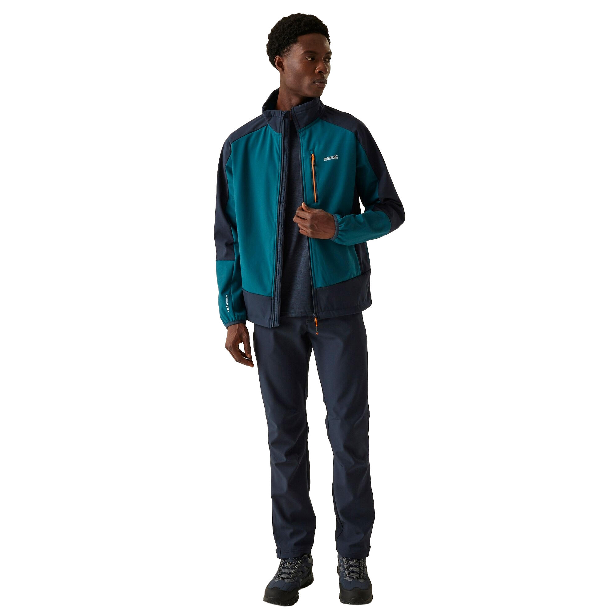 Casaco Moutdale Soft Shell para homem (Azul Marroquino / Azul Marinho) 3/5