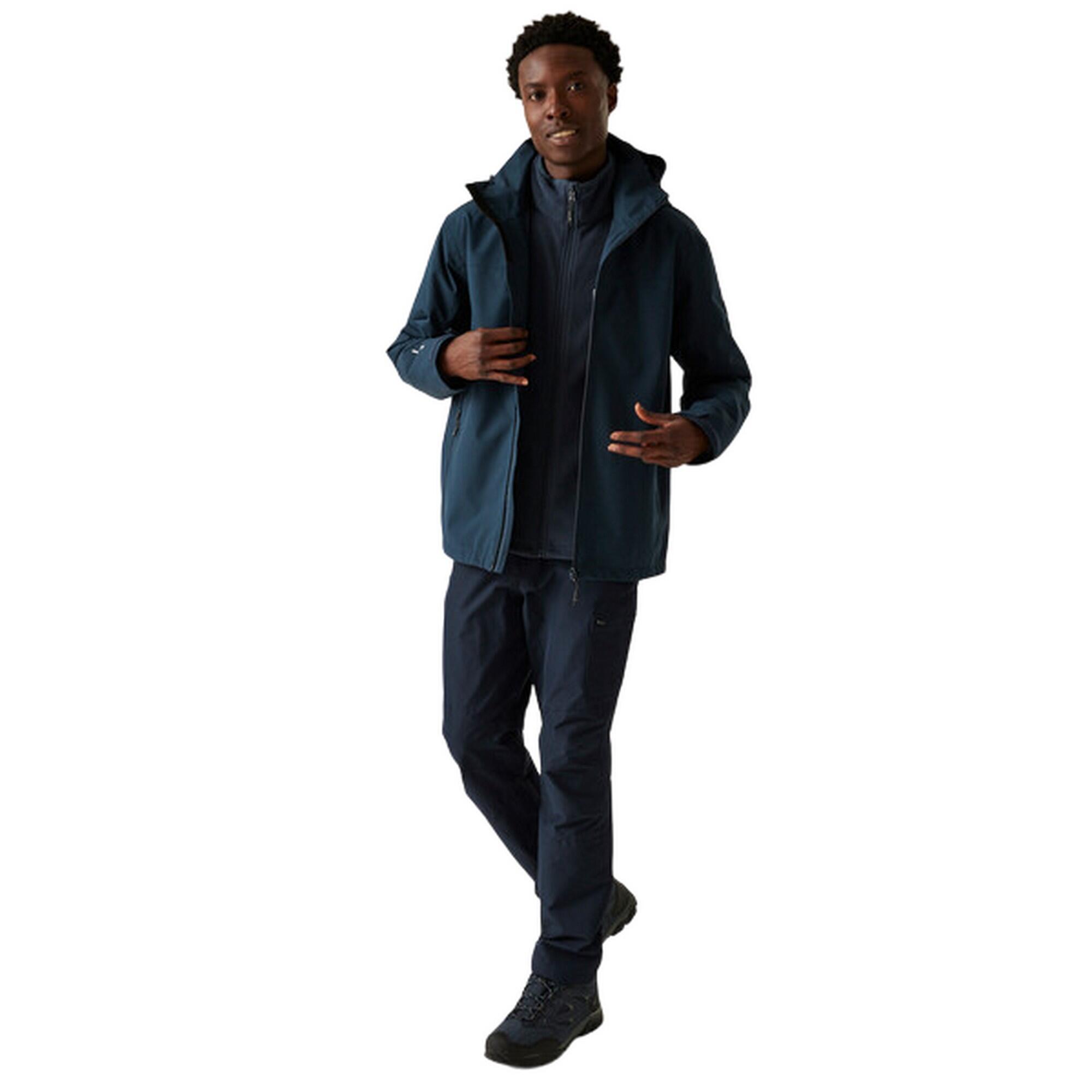 "Coriver" Jacke 3 in 1 für Herren Marineblau 4/5