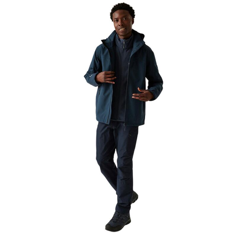 "Coriver" Jacke 3 in 1 für Herren Marineblau