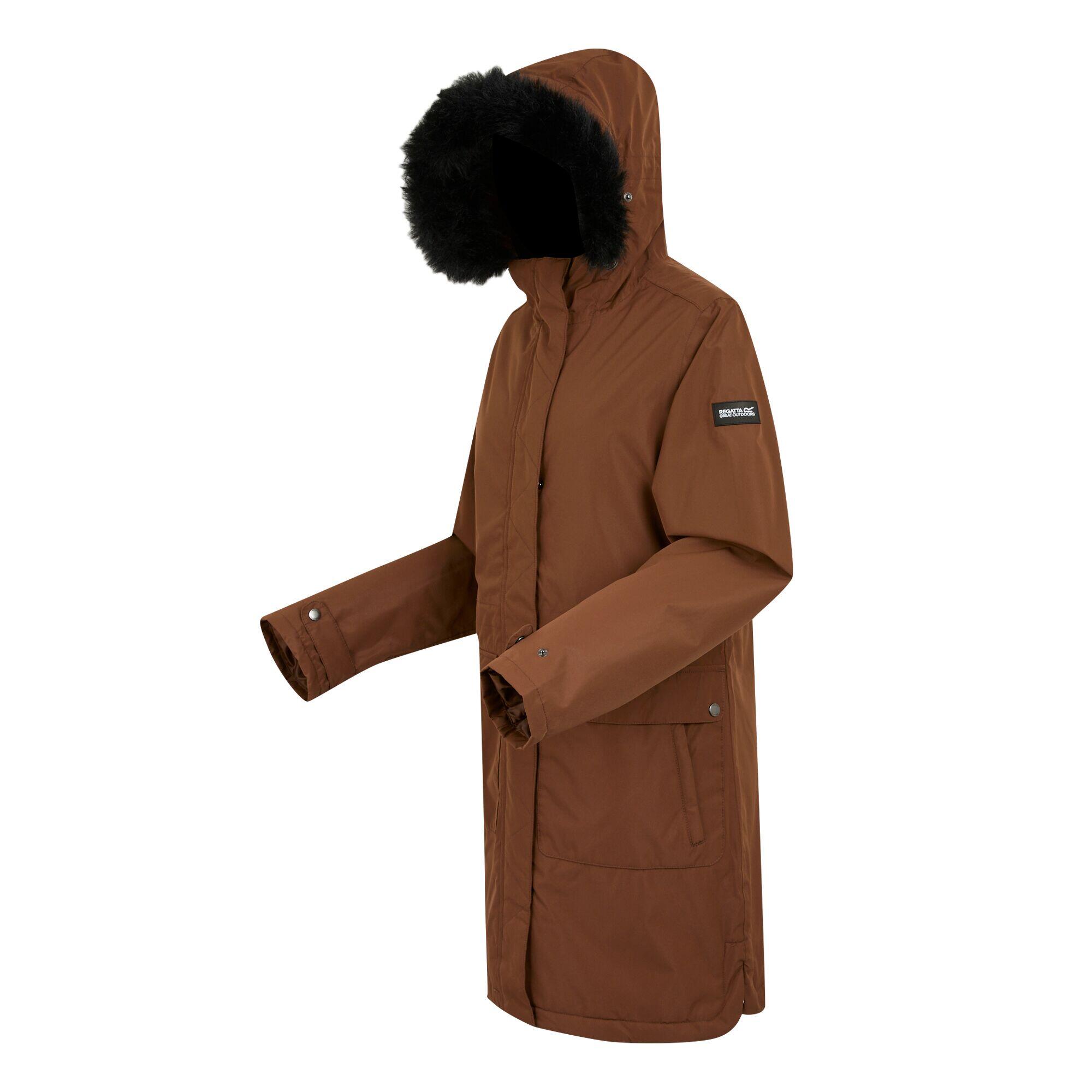 Dames Sabinka II Parka (Donkerbruin) 3/5